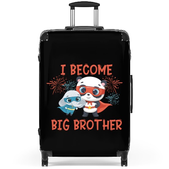 Big brother super hero panda elephant 2023 Suitcases