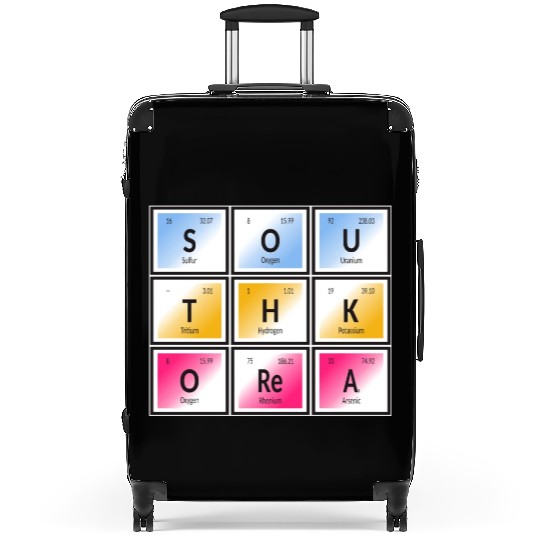 South Korea | Periodic Table of Elements Suitcases