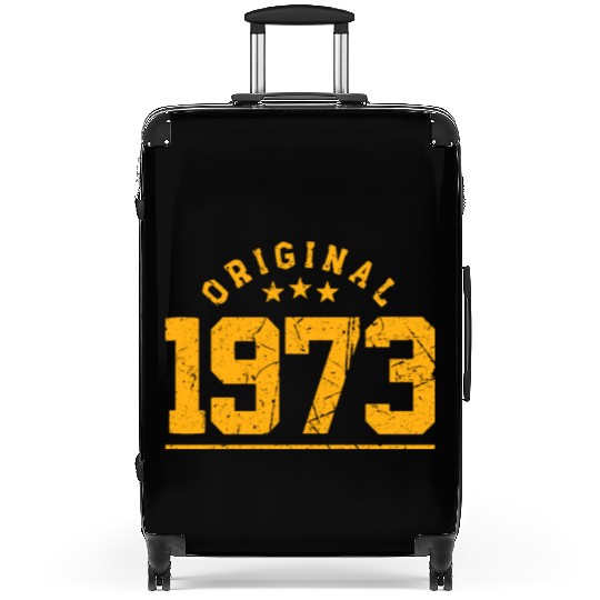 50 Years Vintage 1973 Retro 50th Birthday Suitcases