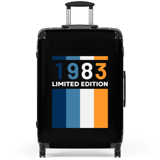 40 Years Vintage 1983 Retro 40th Birthday Suitcases