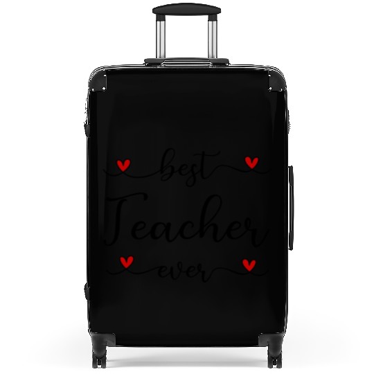 Best Teacher ever Suitcases