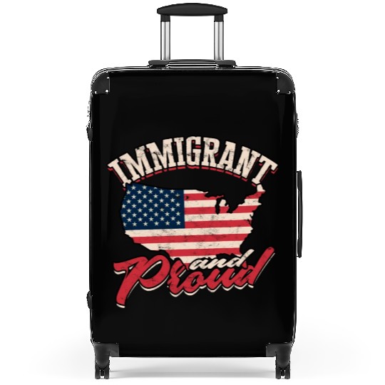 US Immigrant Indigenous USA Immigrants america Suitcases