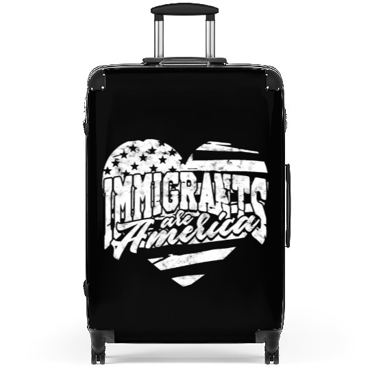 US Immigrant Indigenous USA Immigrants america Suitcases
