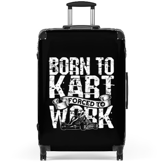 Go Kart Racer Pit Crew Car Racing Karting Suitcases