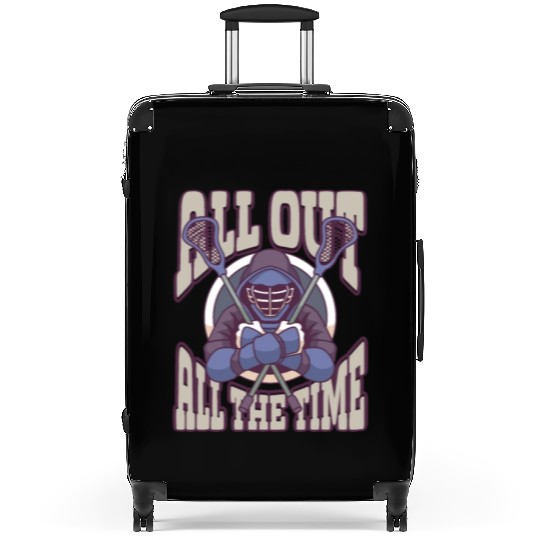 Lacrosse Player Lacrosse Coach Lax Player Sports Suitcases