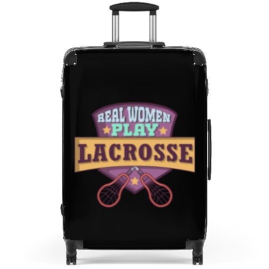 Lacrosse Player Lacrosse Coach Lax Player Sports Suitcases