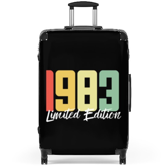 40 Years Vintage 1983 Retro 40th Birthday Suitcases