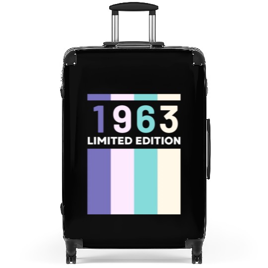 60 Years Vintage 1963 Retro 60th Birthday Suitcases