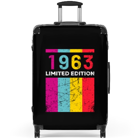 60 Years Vintage 1963 Retro 60th Birthday Suitcases