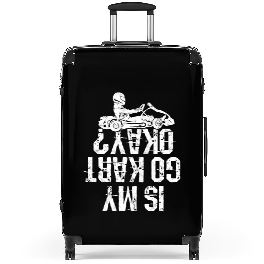 Go Kart Racer Pit Crew Car Racing Karting Suitcases
