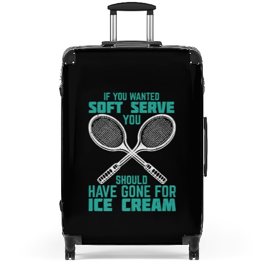 Tennis Ice Cream Premium Suitcases