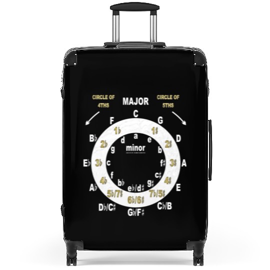 Circle Of Fourths & Fifths Suitcases