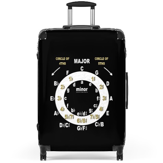 Circle Of Fourths & Fifths Suitcases
