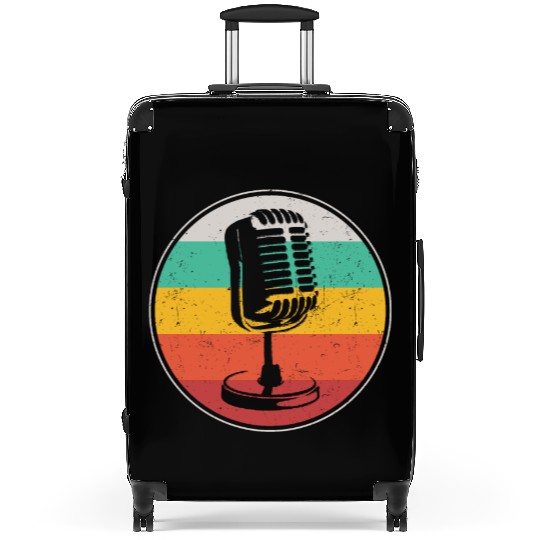 Karaoke Singer Microphone Vocalist Suitcases
