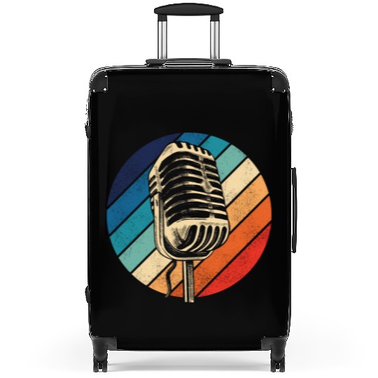 Karaoke Singer Microphone Vocalist Suitcases