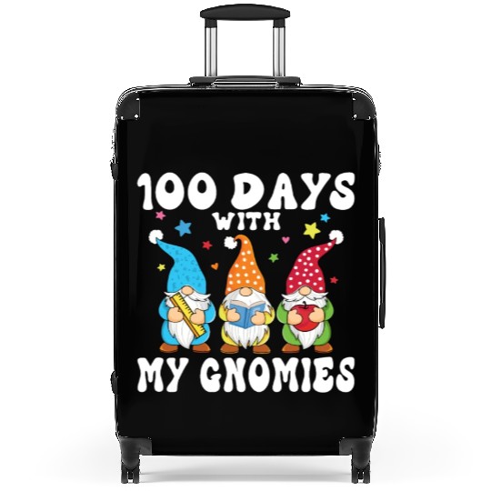100 Days With My Gnomies School Gift For Teacher Suitcases