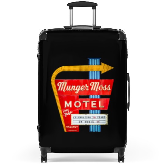 Munger Moss Motel Sign Route 66 Lebanon MO Suitcases