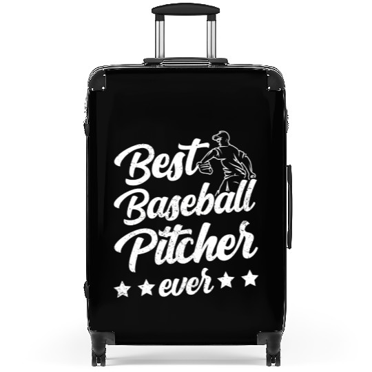 Best Baseball Pitcher Ever Sayings Hobby Player Suitcases