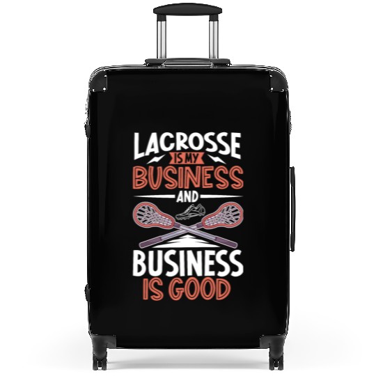 Lacrosse Player Lacrosse Coach Lax Player Sports Suitcases