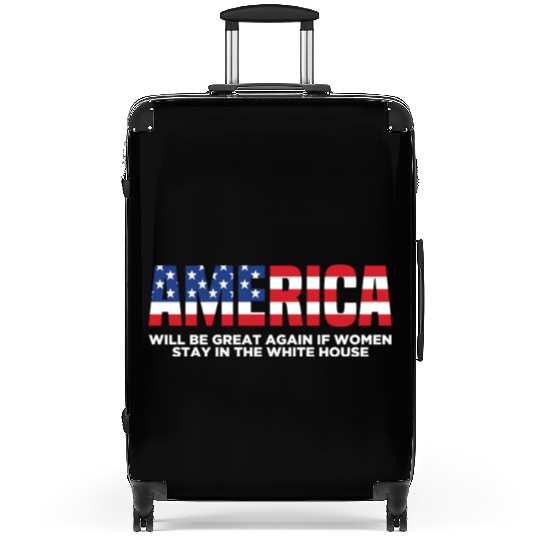 America Will Be Great Again Black Suitcases