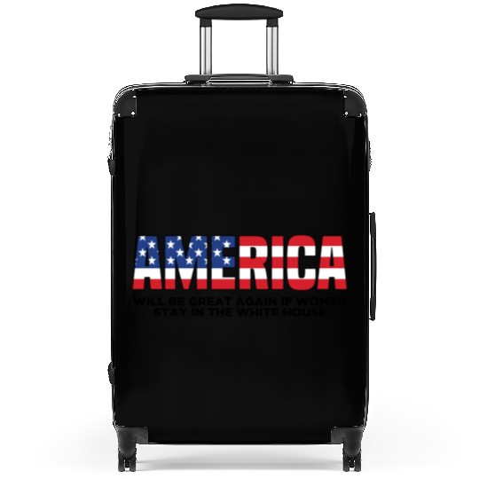 America Will Be Great Again Suitcases