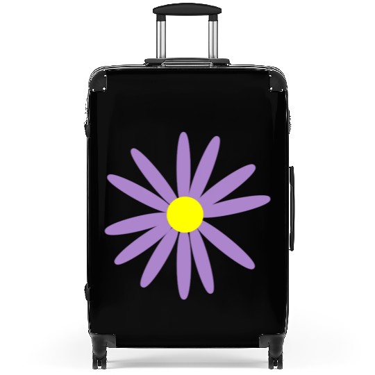 Lavender Daisy Suitcases