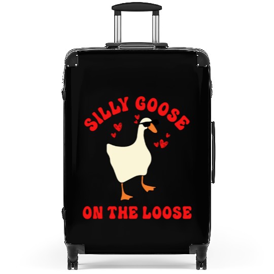 Silly Goose On The Loose Funny Suitcases