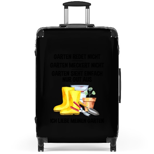 Garden Funny Quote Hobby Gardener Gift Idea Suitcases