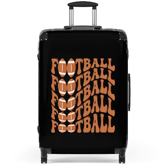 I love Football Suitcases