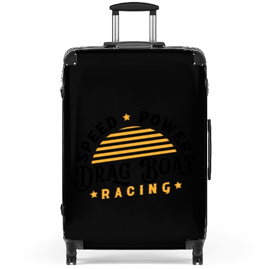 Drag Boat Racing Racer Speed Motor Boat Driver Suitcases