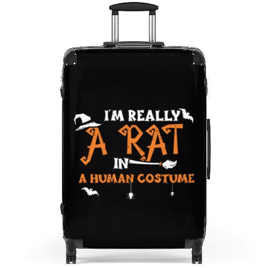 I'm Really A Rat In A Human Costume Suitcases