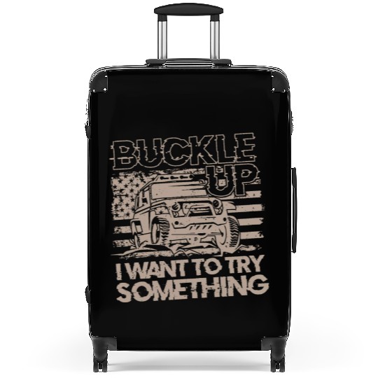 Monster Truck Racer Off Road Racing Lifestyle Gift Suitcases