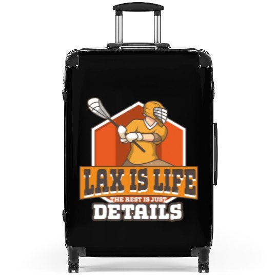Lacrosse Player Lacrosse Coach Lax Player Sports Suitcases