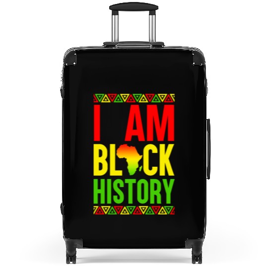 I Am Black History Suitcases
