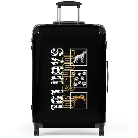 School Suitcases, 101 Days Of School Dalmatian Dog