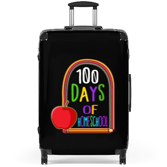 School Suitcases, 100 Days Of Homeschool Suitcases,