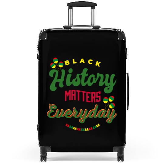 Black History Matters Everyday Suitcases