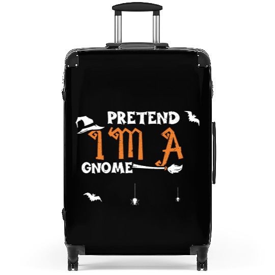 Pretend I'm A Gnome - Halloween Suitcases