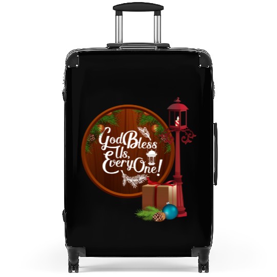 A Christmas Carol Charles Dickens God Bless Us Eve Suitcases