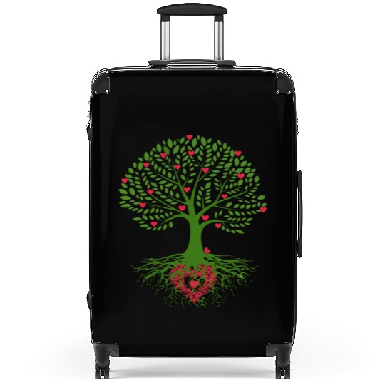Tree - love Suitcases