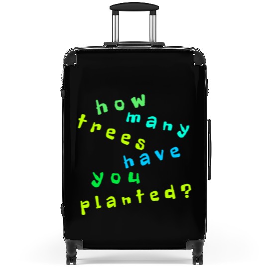 Tree Quote. Nature Environment Suitcases