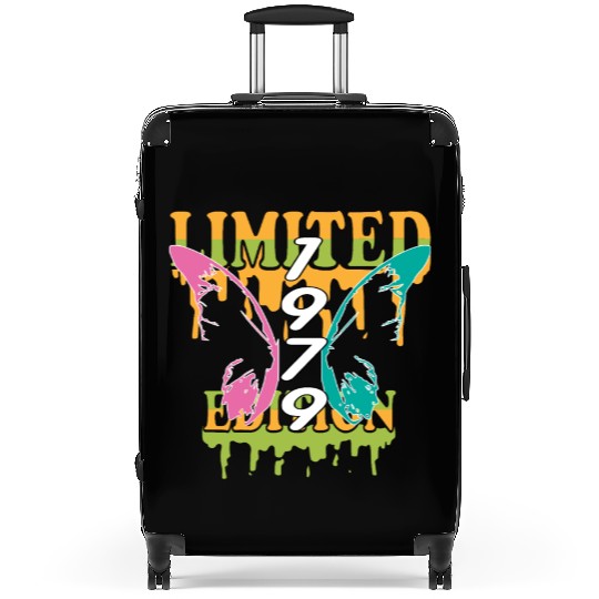 1979 Born Limited Edition Butterfly Gift Suitcases