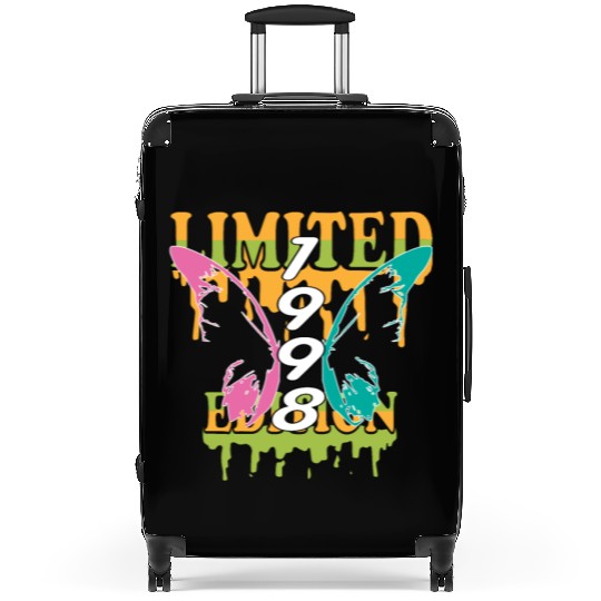 1998 Born Limited Edition Butterfly Gift Suitcases