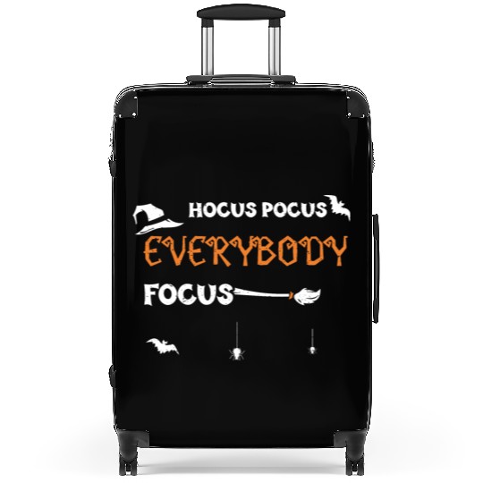 Hocus Pocus Everybody Focus Suitcases