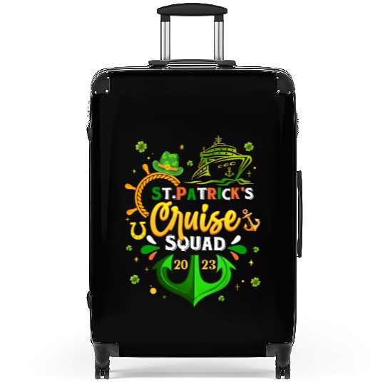 St Patricks Cruise Squad 2023 Shenanigans Cruise Suitcases