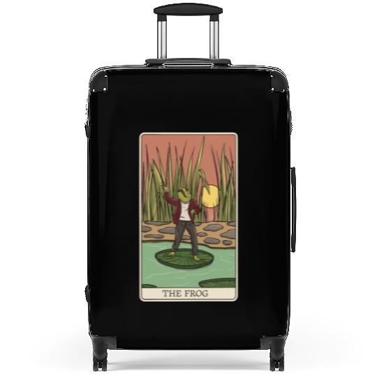 Cottagecore Frog Tarot Card "The FROG" for a Tarot Suitcases