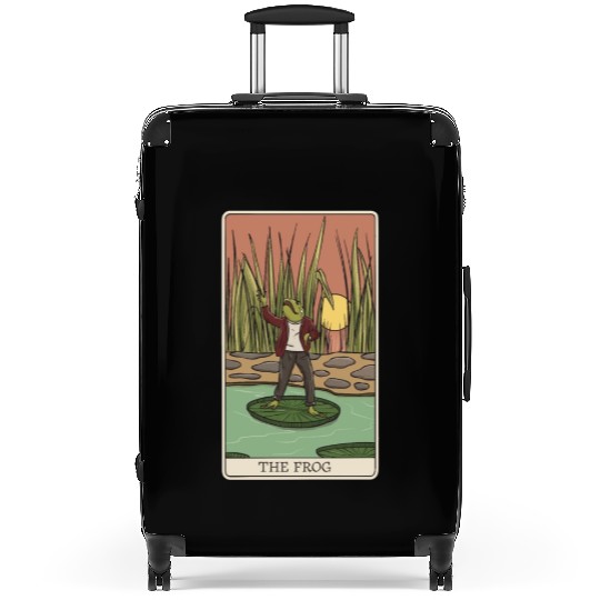 Cottagecore Frog Tarot Card "The FROG" for a Tarot Suitcases