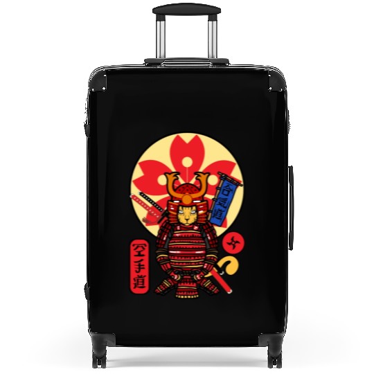 Samurai Cat Suitcases