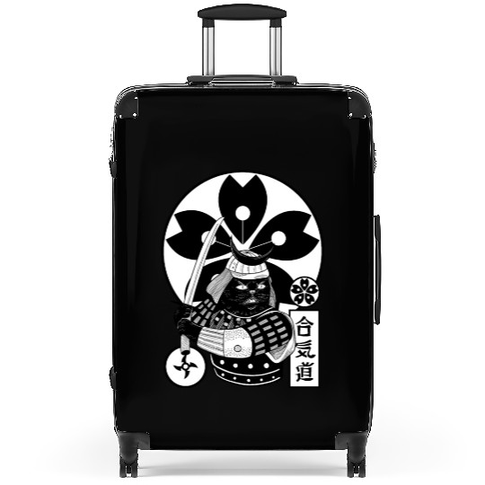 Samurai Cat Suitcases