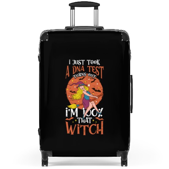 Dna Test I'm 100% That Witch Halloween Costume Suitcases